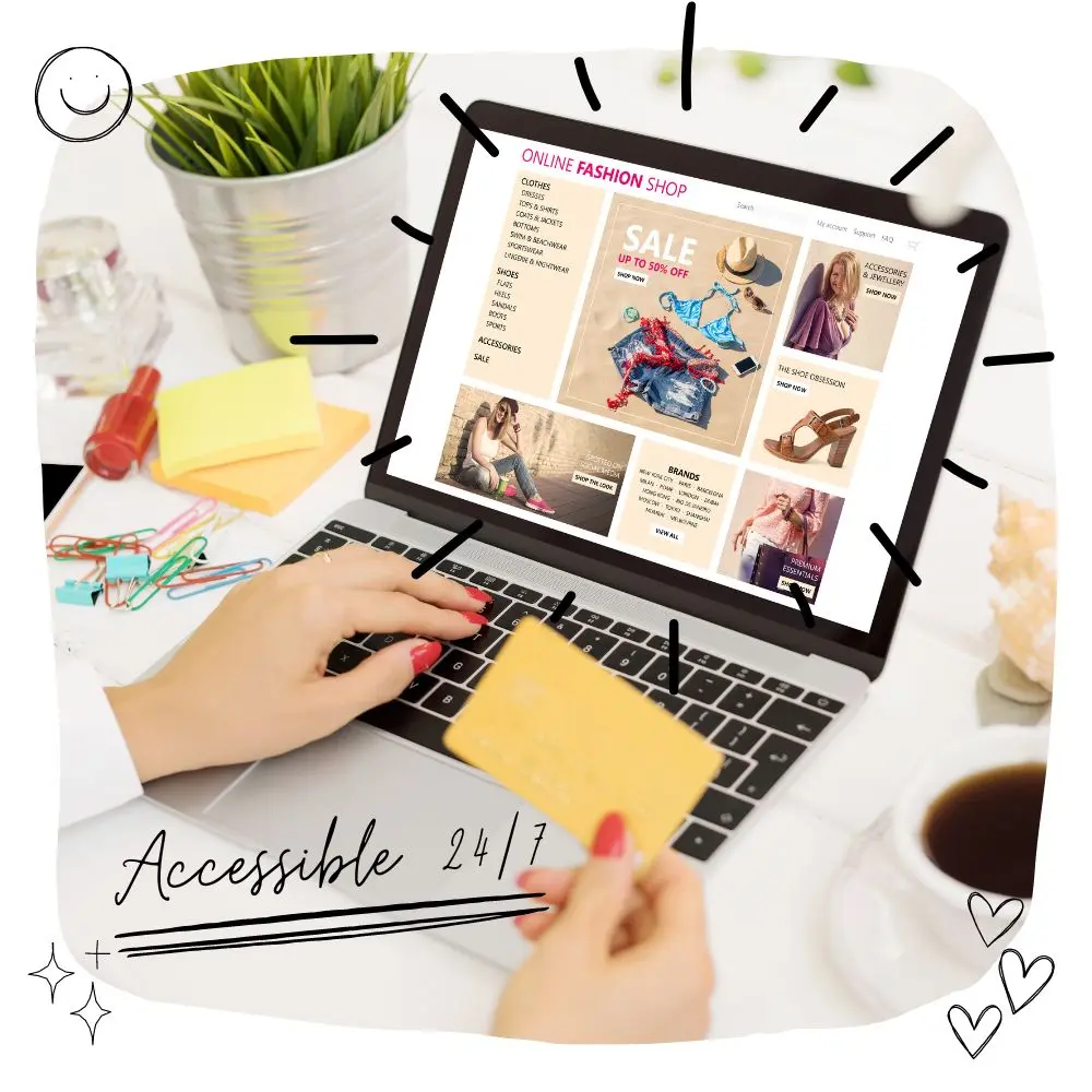 Soyez accessible 24/7 avec la création d'un site e-commerce professionnel Accessibilité 24/7 avec la création d'un site e-commerce - Agence web Salon de Provence - EcomForge