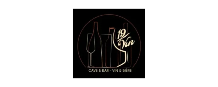 19 sur vin logo logo 19 sur vin