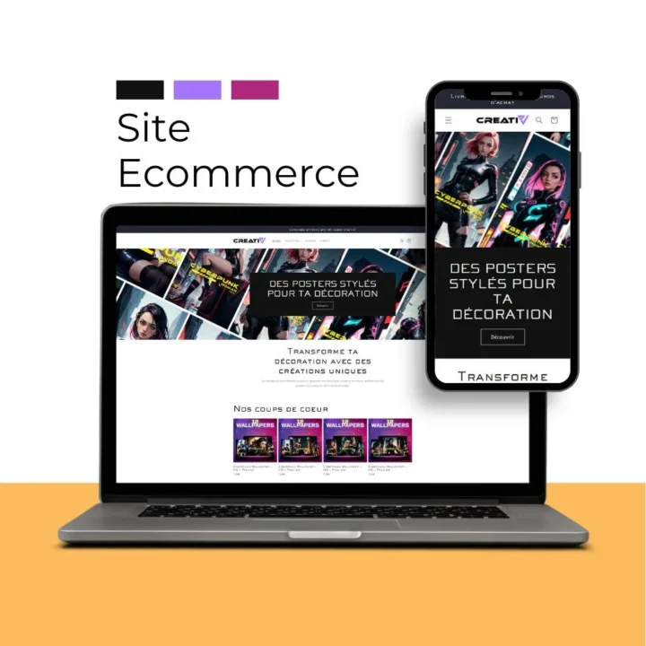 Création site web Ecommerce - EcomForge Création site web Ecommerce - EcomForge