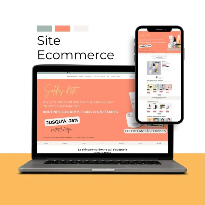 Création site web Ecommerce - EcomForge