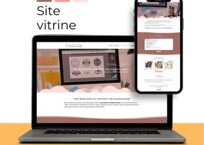 Création site internet vitrine - EcomForge