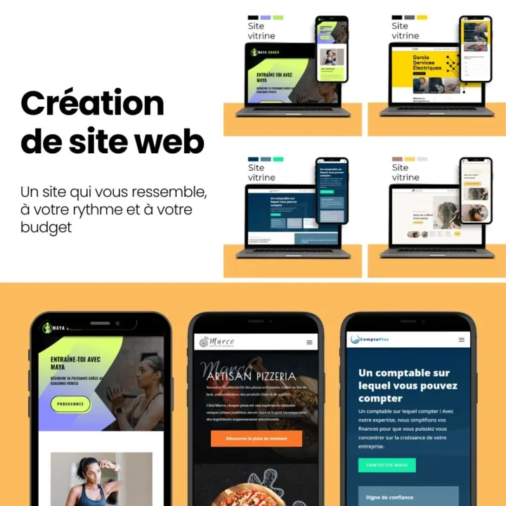 Service Création de site internet - EcomForge Service Création de site internet - EcomForge